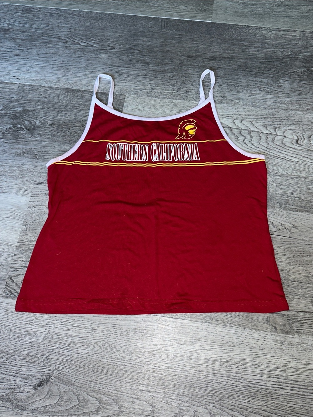 Rivalry Threads Maroon and White Southern California Camisole